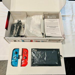 Nintendo Switch Console with Sandisk 256GB Memory Card